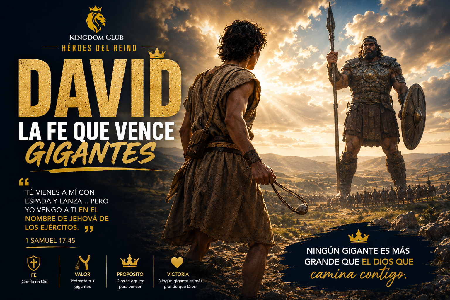 David: La fe que vence gigantes