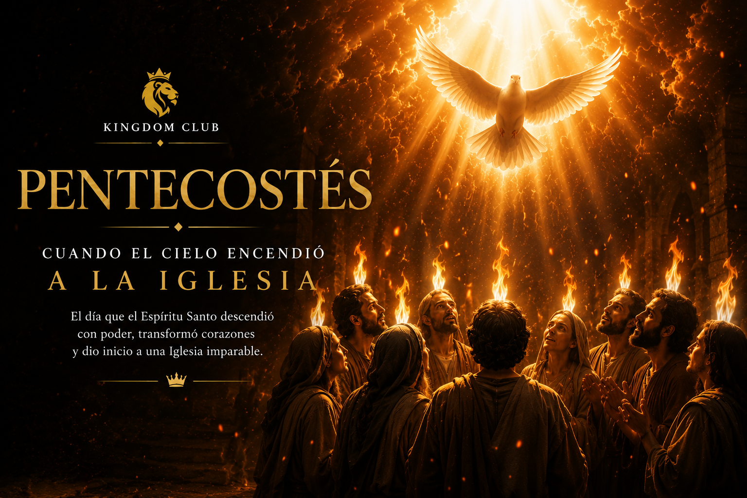 Pentecostés: Cuando el cielo encendió a la Iglesia