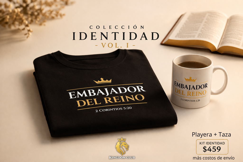 🎁 KIT IDENTIDAD: Playera + Taza 👑